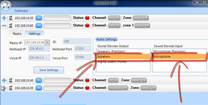 Audio Settings Audio Settings